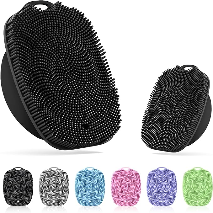 Soft Silicone Body Scrubber, Gentle Like a Hand Exfoliating Your Skin and Build by ARIOSOX