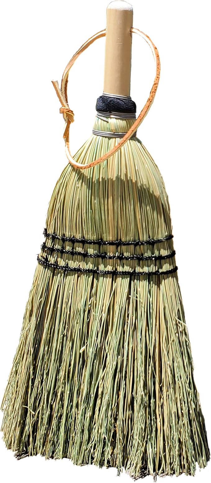 LaPrima Shops Authentic Amish Hand Made All Broomcorn Hand Broom by LaPrimaShops