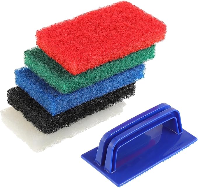 5 Pack Electric Cleaning Brush Pad Kitchen Bathroom Household Cleaning Pad by EPLZON