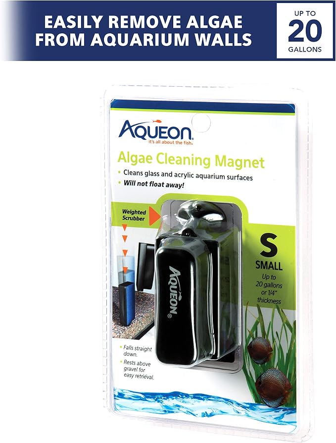 Aqueon Aquarium Algae Scraper, Fish Tank Cleaning Magnets - Image 2