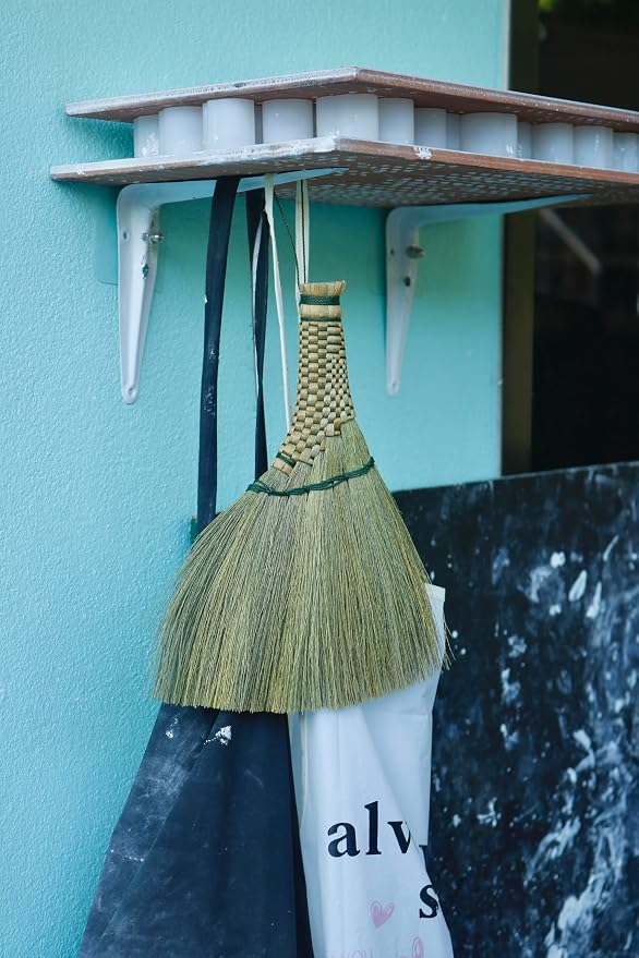 Small Whisk Broom9.5 Handheld Brush Whisks Away Dust, Dirt & Debris Brush Hanger - Image 6