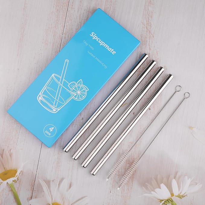 Metal Straw Replacement Set Compatible - Image 2