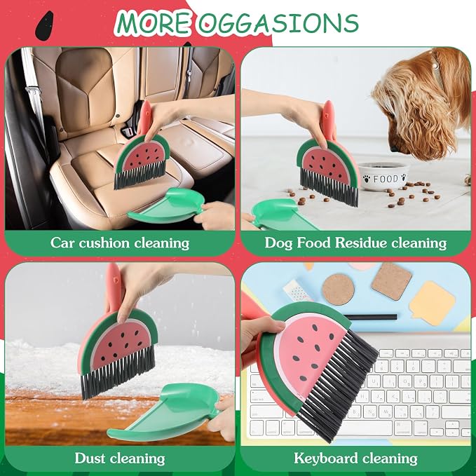 Ouligay Portable Small Broom and Dustpan Set - Image 2