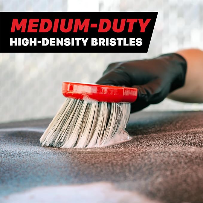 Maxshine Universal Cleaning Brushes – Heavy-Duty, Medium-Duty, Soft Bristles – - Image 6