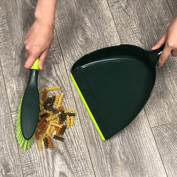 Pine-Sol Dustpan and Brush Set | Nesting Snap-On Design | Portable, Compact - Image 2