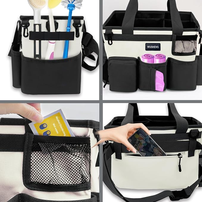 Wearable Cleaning Caddy Bag, Cleaning Supply Tote - Image 6