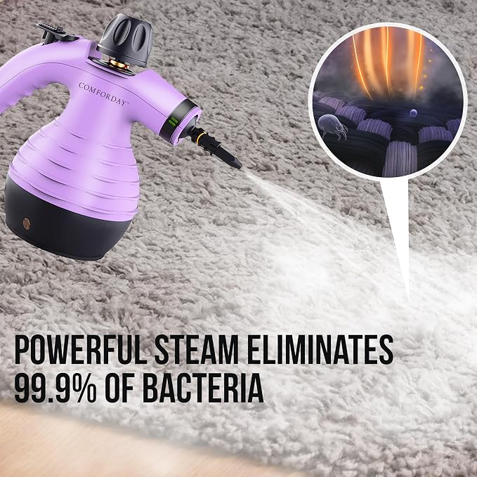Comforday Multi-Purpose Handheld Pressurized Steam Cleaner - Image 2