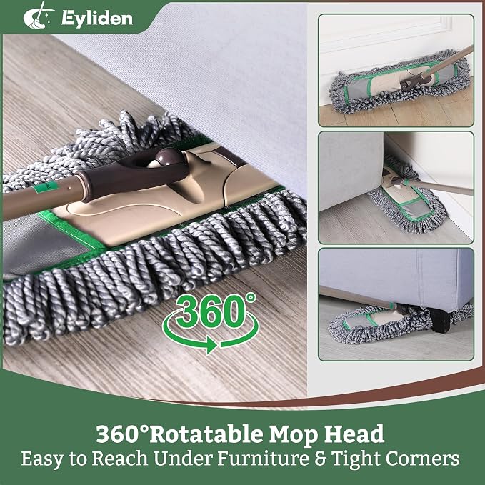 Eyliden Pro Dust Mops for Floor Cleaning - Image 6