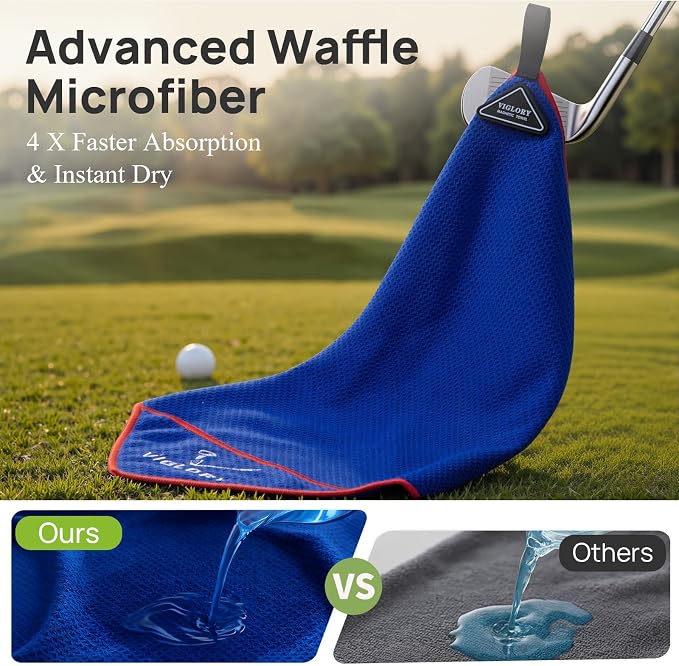 Magnetic Golf Towel for Bag 18" x 18" - Image 5
