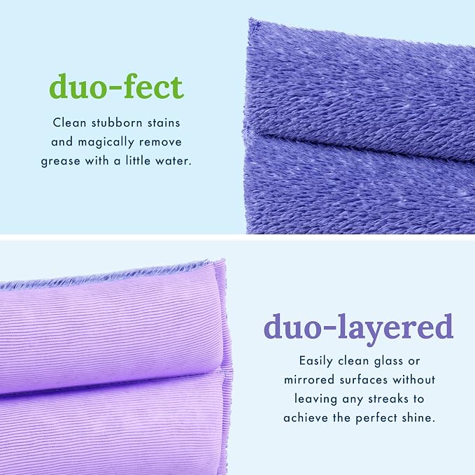 Pure-Sky Ultra Microfiber Cleaning Sponge – 2-in1, Combination - Image 5