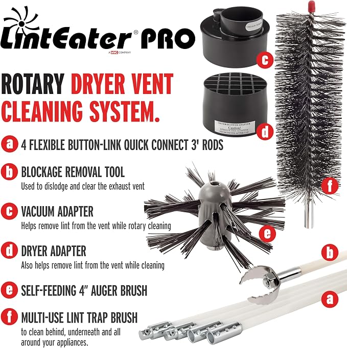 Dryer Vent Duct Cleaning Kit - Image 5