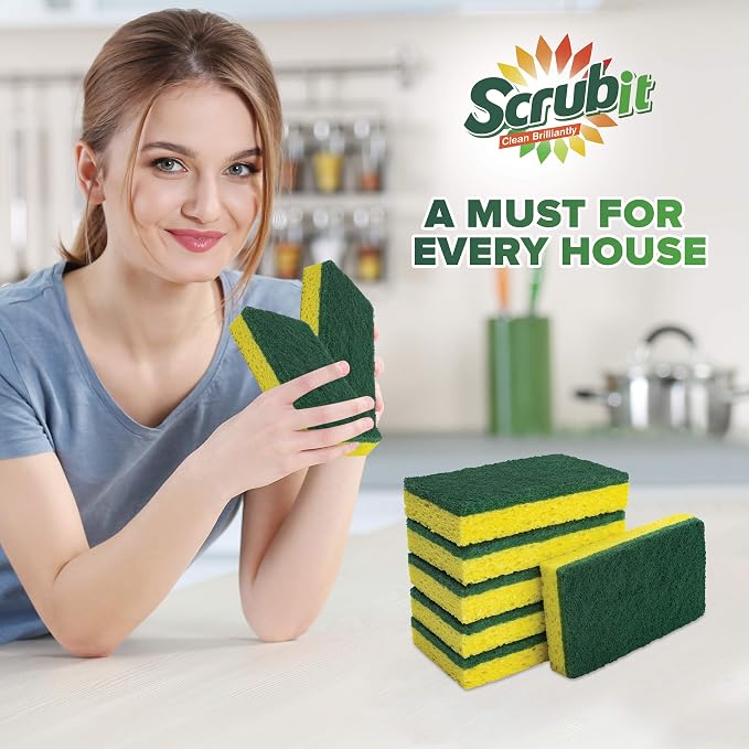 SCRUBIT Heavy Duty Scrub Sponges - Image 4