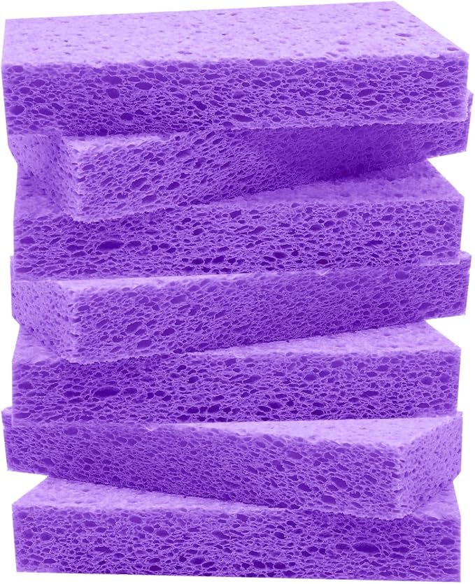 Large Cellulose Sponges, Kitchen Sponge by Mainlyrunmakeupsuppliers