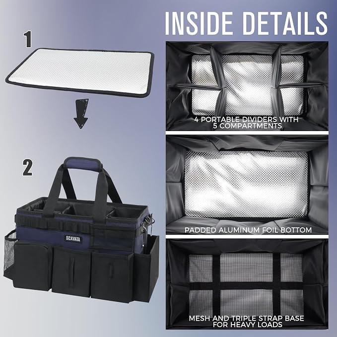 Wearable Cleaning Caddy Bag, Cleaning Caddy Supplies Organizer - Image 4