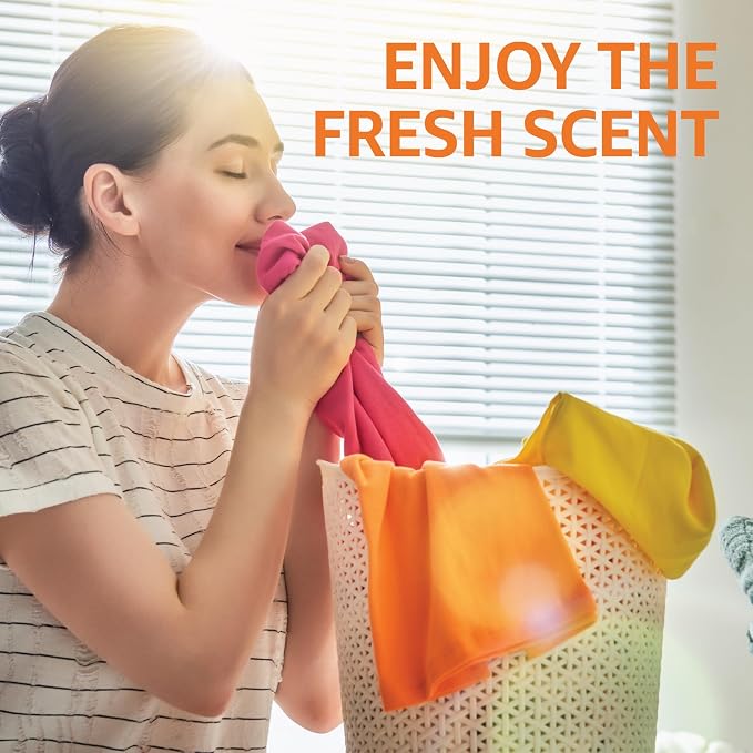 Amazon Basics Laundry Detergent Liquid, Concentrated, Fresh Scent, 110 Loads - Image 4