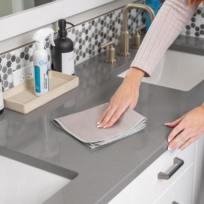 Lifeproof Streakless Microfiber Eco Cleaning Cloth Set - Image 3