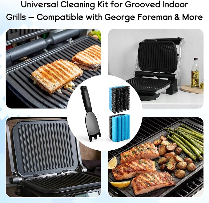 2-Pack Cleaning Sponge 12207 and 1-Pack Grill Scraper - Image 6