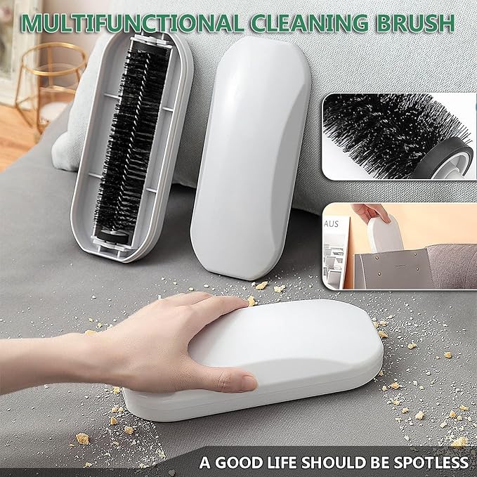 Portable Table Crumb Sweeper, Reusable Debris Brush, Carpet and Tablecloth - Image 6