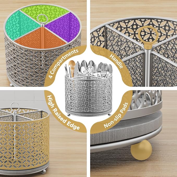 Rotating Utensil Holder for Kitchen - Image 6