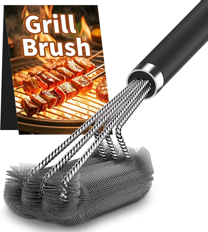 BBQ Grill Cleaning Brush, Heavy Duty Grill Cleaning Brush by PePeng