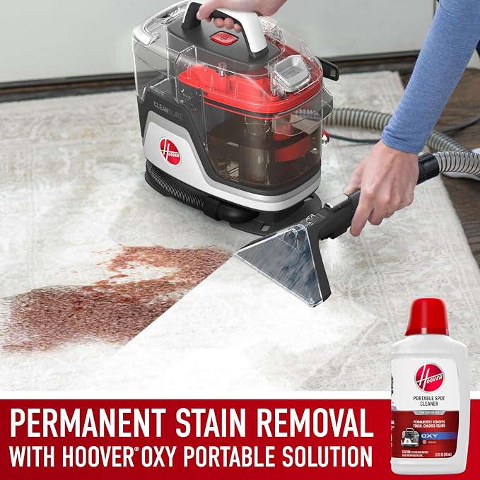 Hoover CleanSlate Plus Portable Carpet + Upholstery Spot Cleaner Machine - Image 7