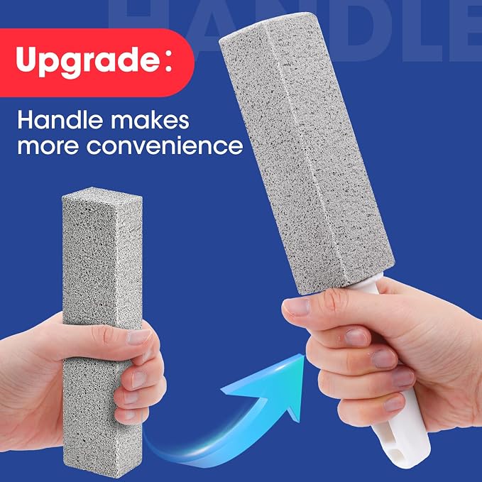 AZEN 5 Pack Pumice Stone for Cleaning, Pumie Scouring Stick - Image 2