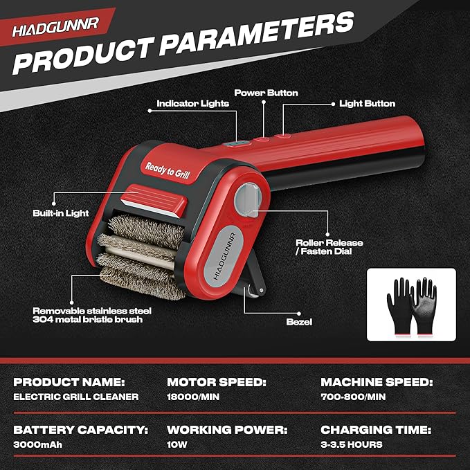 Electric Grill Brush, Grill Cleaner - Image 6