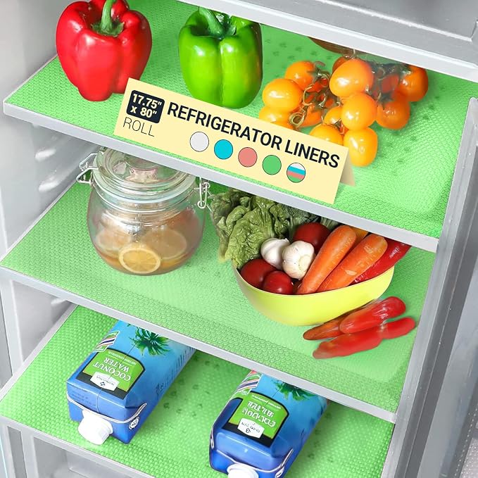 Refrigerator Liners for Shelves by Linda’s Essentials by LindasEssentials