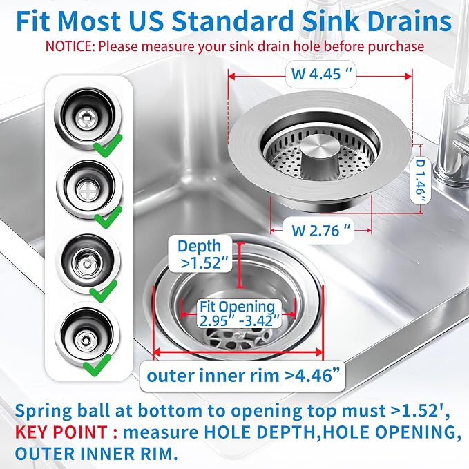Sink Drain Strainer - Image 4