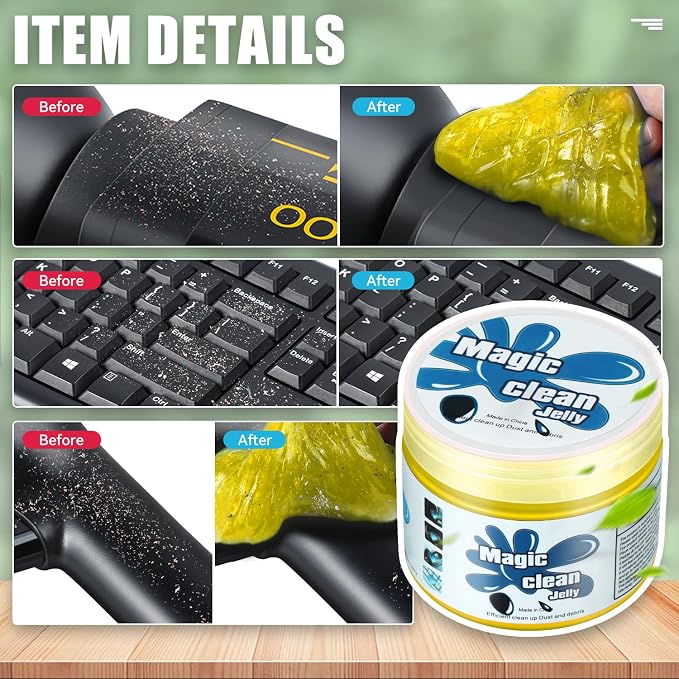 Auto Dynasty 2024 Universal Home/Office Keyboard/Interior Car Air Vent Auto - Image 4