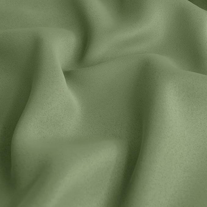 BGment Olive Green Blackout Curtains 36 Inches Long - Image 7
