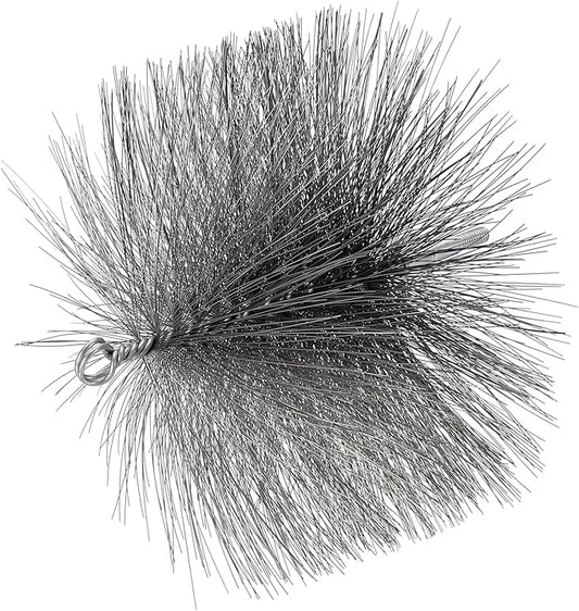 PATIKIL 7" Wire Chimney Cleaning Brush, Steel Round Chimney Sweep Brush by PATIKIL