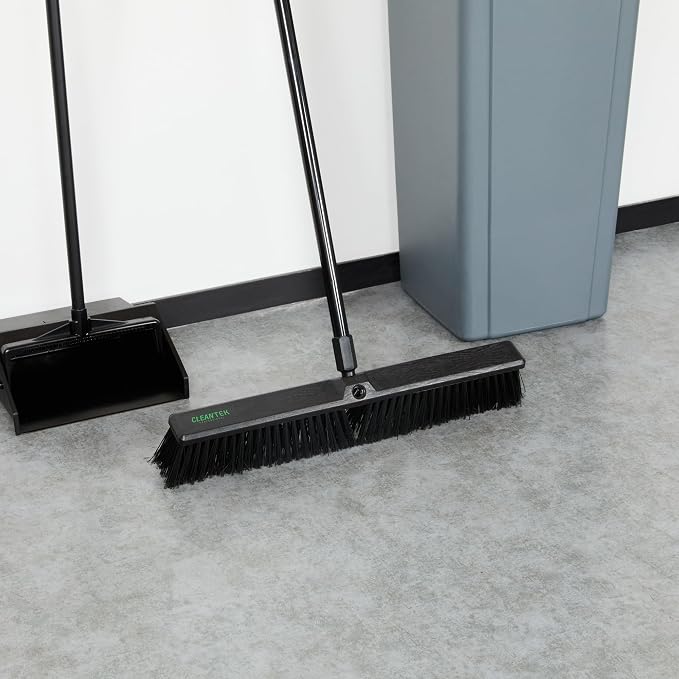 Restaurantware-BROOM HEAD ONLY: Clean Tek Professional 23.62-Inch Push Broom - Image 3