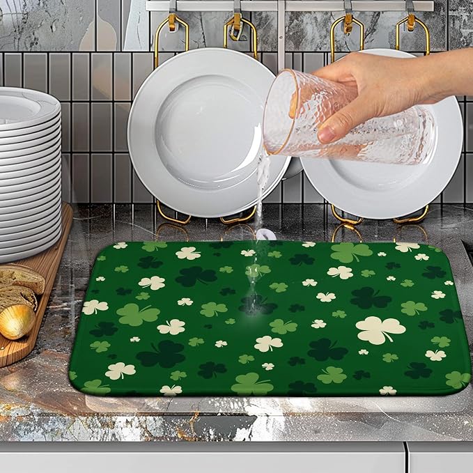 St.Patrick's Day Dish Drying Mat - Image 5