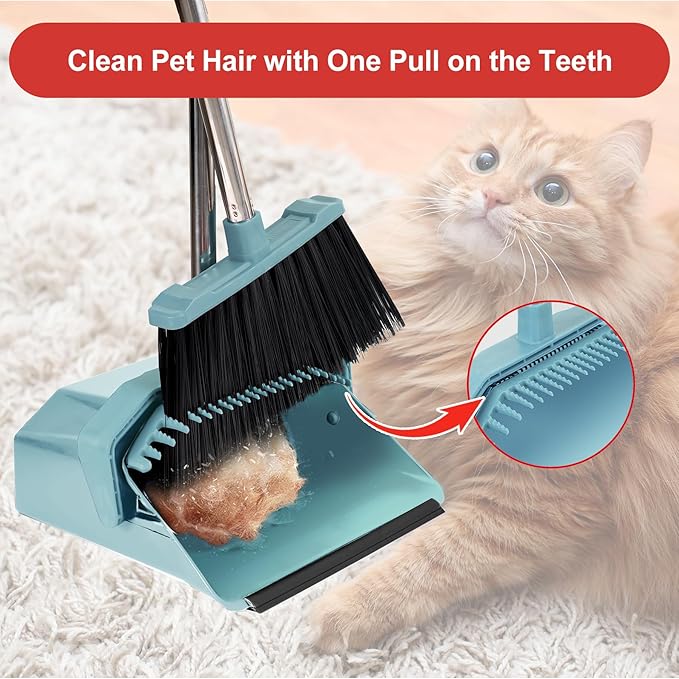 Upgrade Broom and Dustpan Set, Broom - Image 3