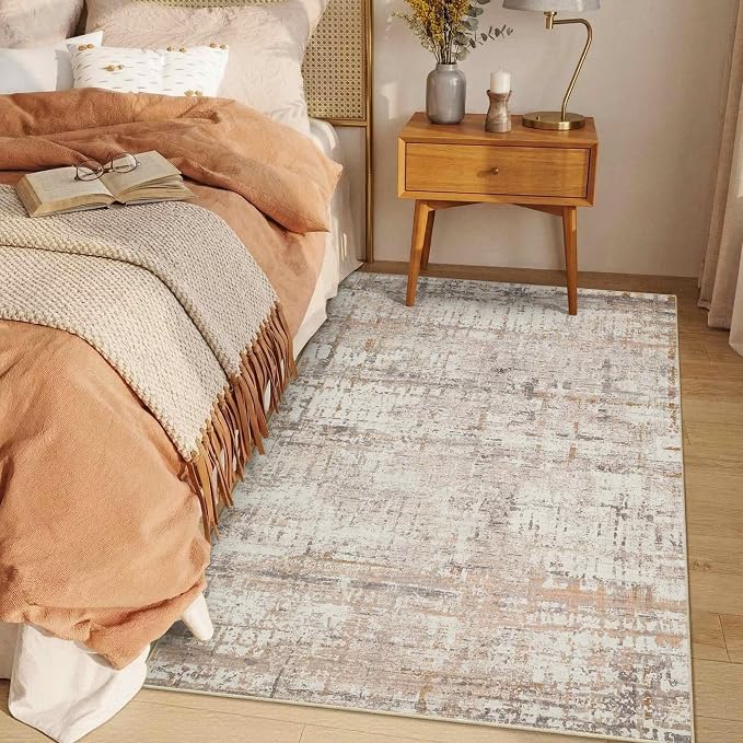 3x5 Washable Entryway Rug, Non Slip Boho Runner Rugs - Image 2