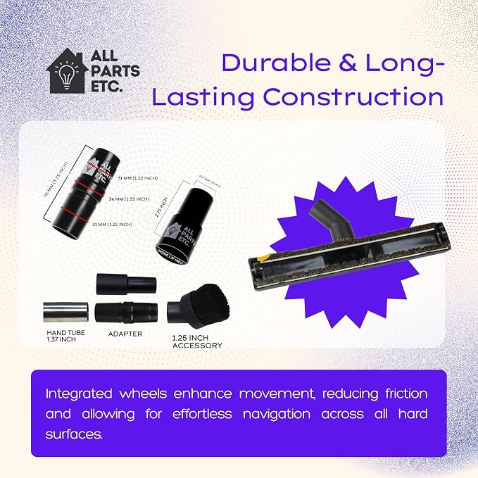 14” Vacuum Floor Brush Attachment - Image 6