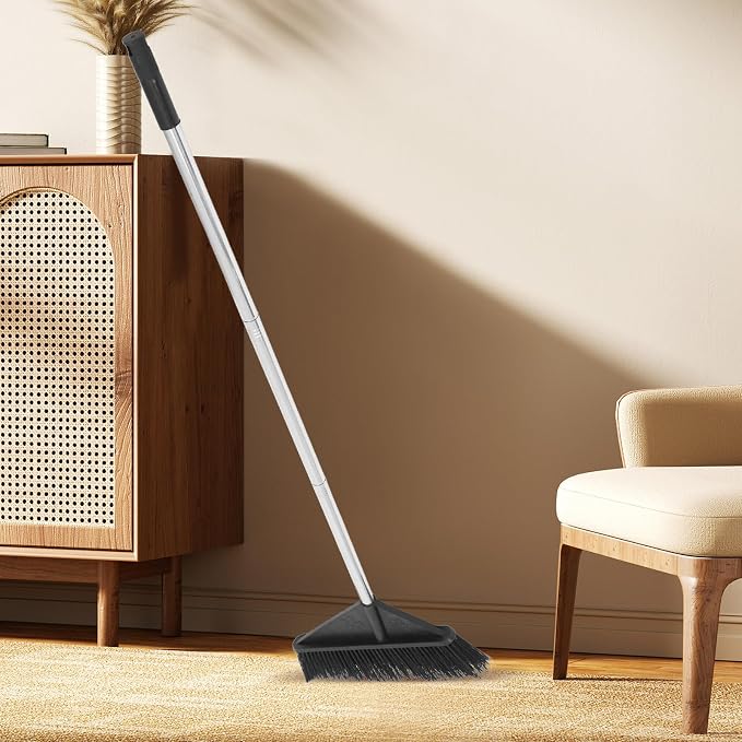 Veemoon Heavy Duty Stiff Bristle Outdoor Broom - Image 4