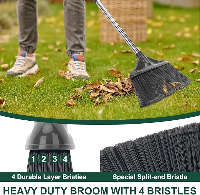 Broom Outdoor Indoor Commercial Broom - Image 3