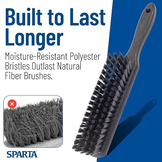 SPARTA Handheld Soft Counter Brush 8 Inch Bristle Span, Countertops, and - Image 7