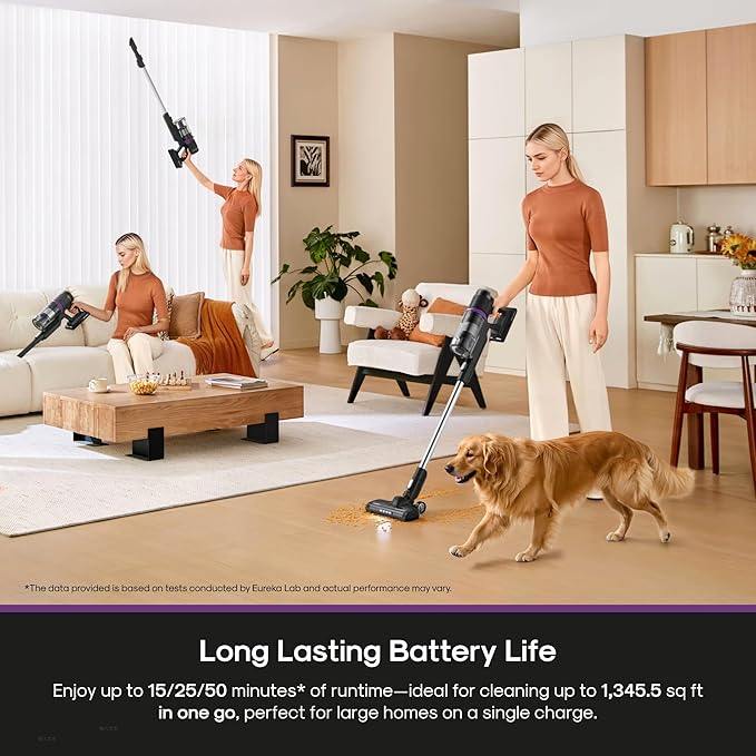 Eureka Cordless Vacuum Cleaner Lightweight, Stick Vacuum Rechargeable - Image 3