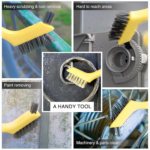 Wire Brush Set 3Pcs - Image 7