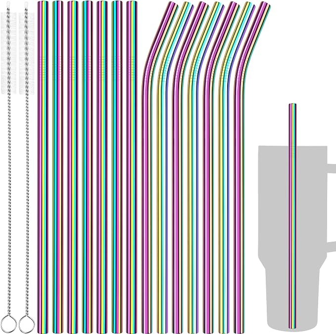 Tomorotec 40oz Straws, Food-Grade, Dishwasher Safe by Tomorotec