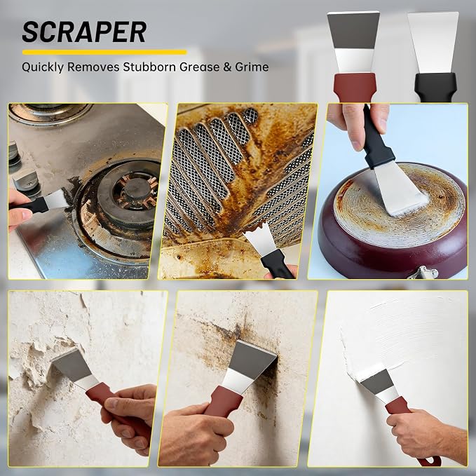 12Pcs Crevice Cleaning Brush Set, Hard Bristle Small Cleaning Brushes - Image 6