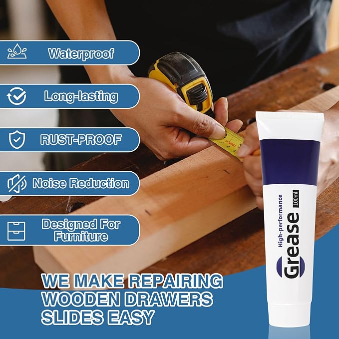 Drawer Slide Grease 3.38oz Multi-Purpose Lubricant - Image 3