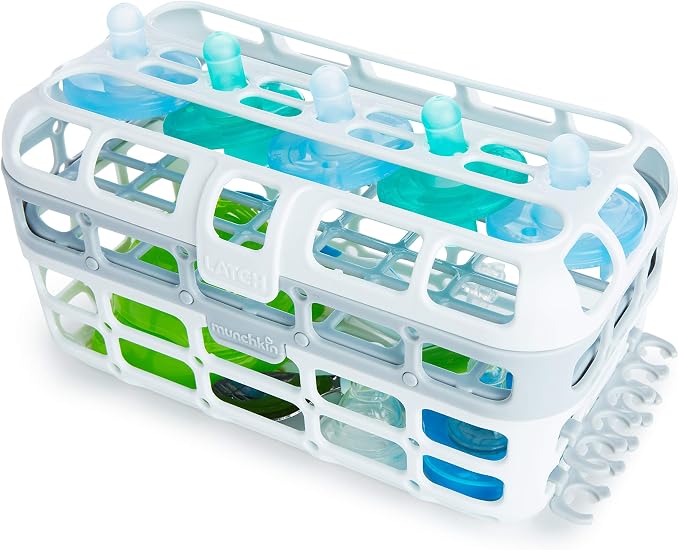Munchkin Dishwasher Basket, High Capacity | 2 Pack | Grey - Image 5