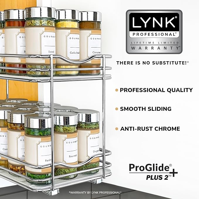 LYNK PROFESSIONAL® Pull Out Spice Rack Organizer - Image 2