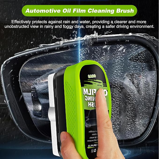 Automotive Oil Film Cleaning Brush, 2026 New Car Windshield Oil Film Remover - Image 6