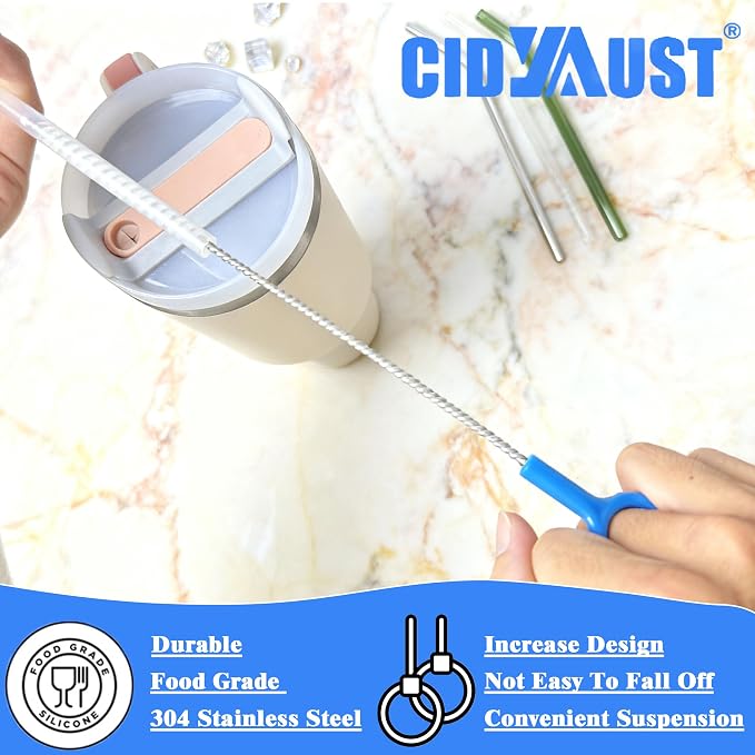 Straw Cleaner Brush Set Multi-Size, Heavy Duty Straw Brush Cleaner - Image 5