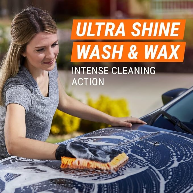 Armor All Car Wash Kit, Includes Car Wash Soap, Wash Mitt & Microfiber Towel - Image 4